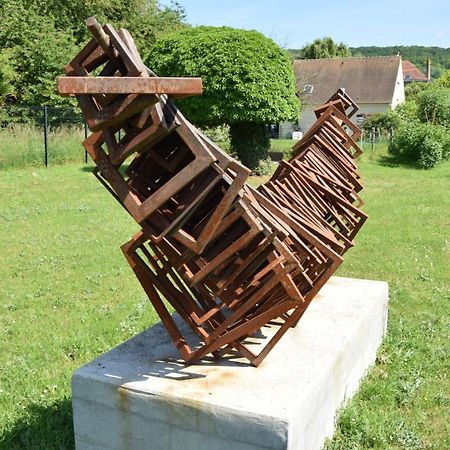 Gite Dans Parc De Sculptures - Gite "Pondichery" Port-Mort Eksteriør billede