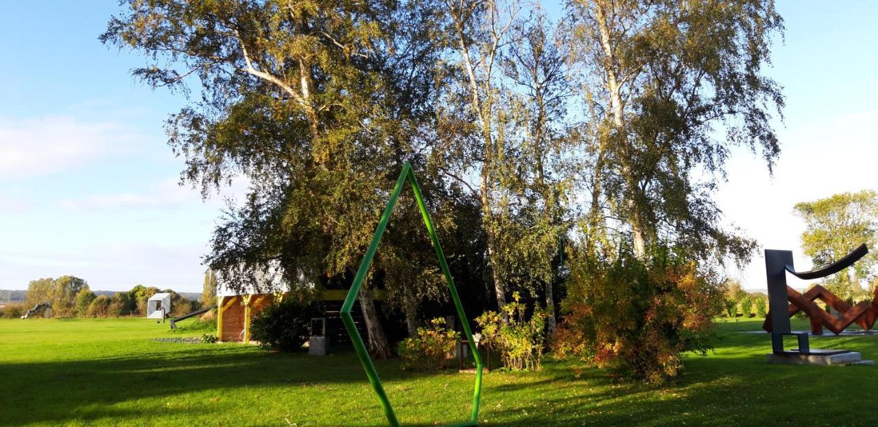 Gite Dans Parc De Sculptures - Gite "Pondichery" Port-Mort Eksteriør billede